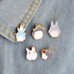 Women's Anime Rabbits Enamel Pins Set
